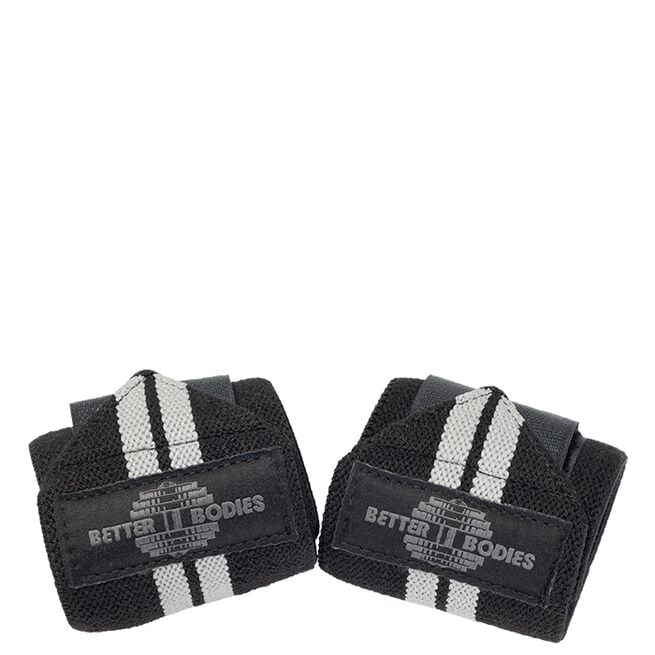 Better Bodies Elastic Wrist Wraps, Black