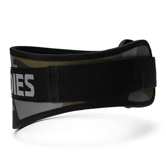 Better Bodies Camo Gym Belt, Dark Green Camo