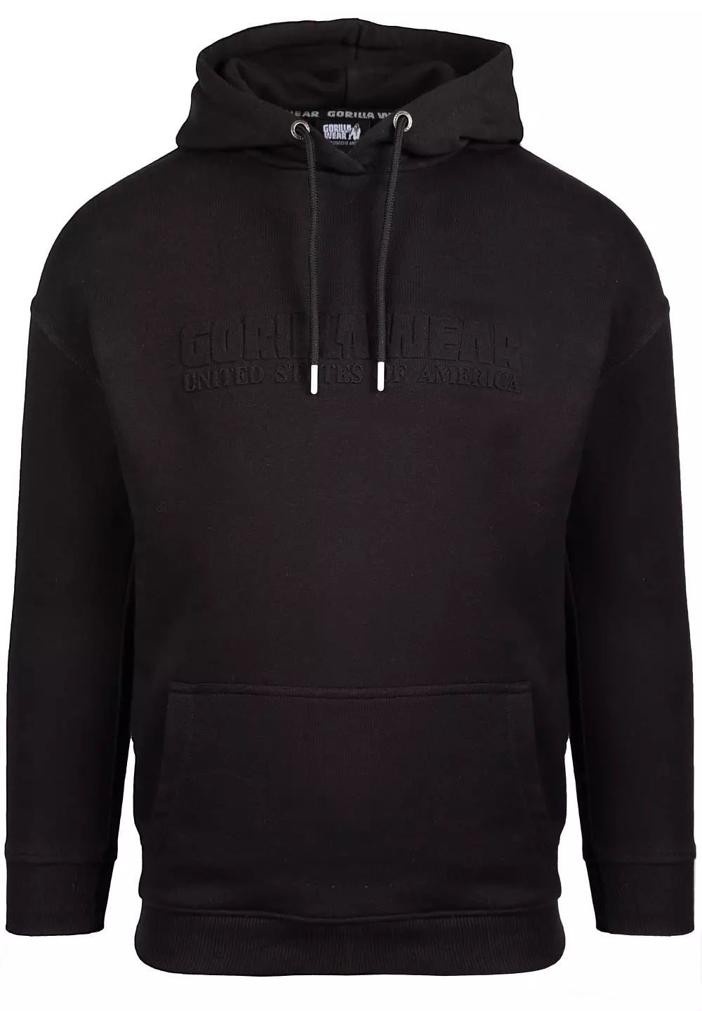 Gorilla Wear Crowley Oversized Women's Hoodie, Black