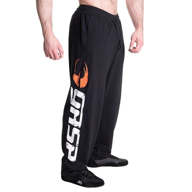 GASP Sweatpants, Black/White