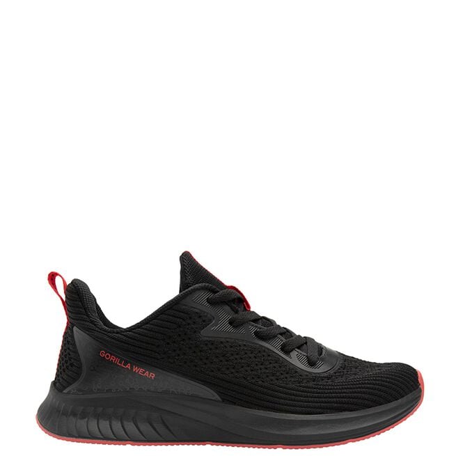 Gorilla Wear Milton Training Shoes, Black/Red