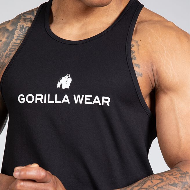 Gorilla Wear Carter Stretch Tank Top, Black