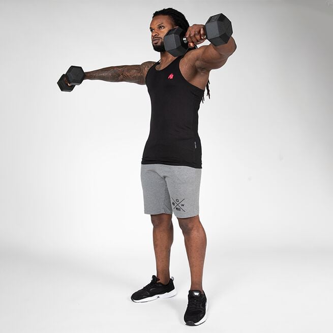 Gorilla Wear Adams Stretch Tank Top, Black