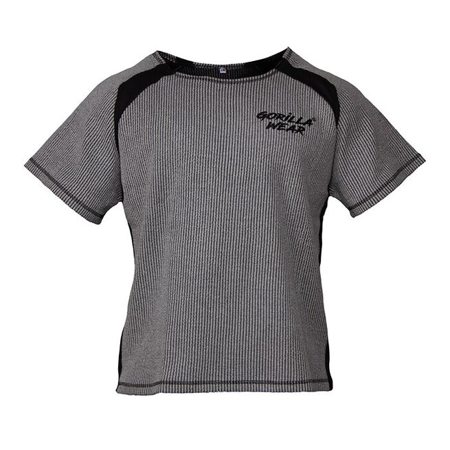 Gorilla Wear Augustine Old School Work Out Top, Grey