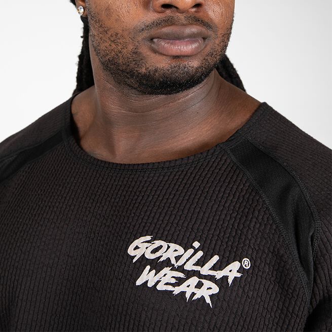 Gorilla Wear Augustine Old School Work Out Top, Black