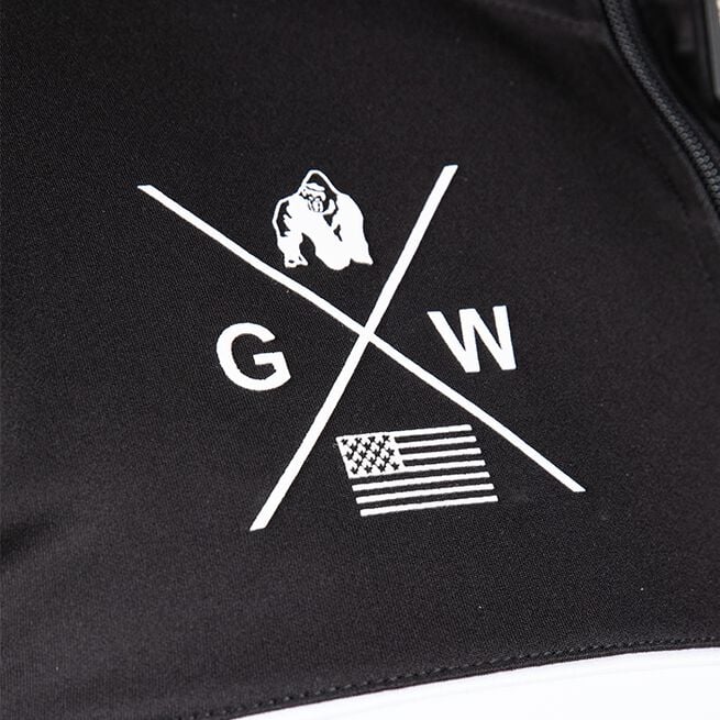 Gorilla Wear Vernon Track Jacket, Black