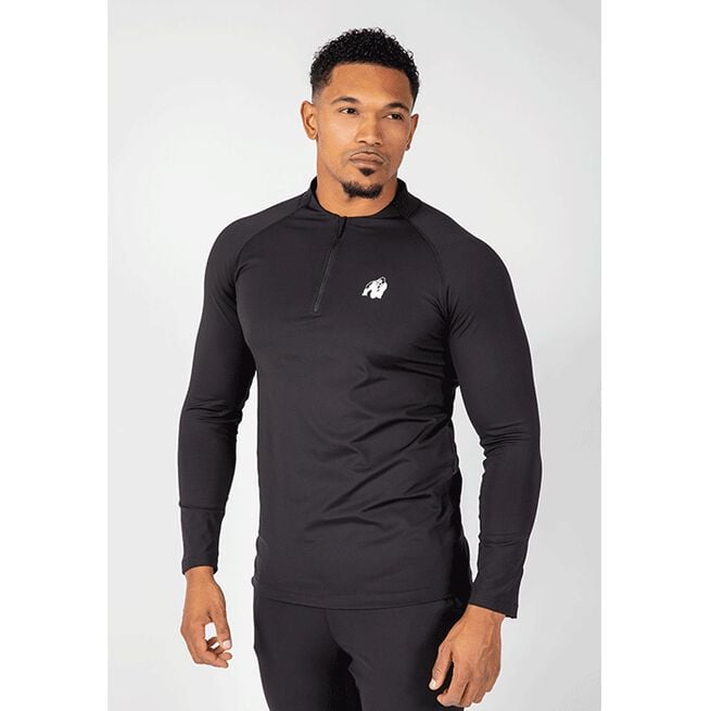 Gorilla Wear Hamilton Hybrid Long Sleeve, Black