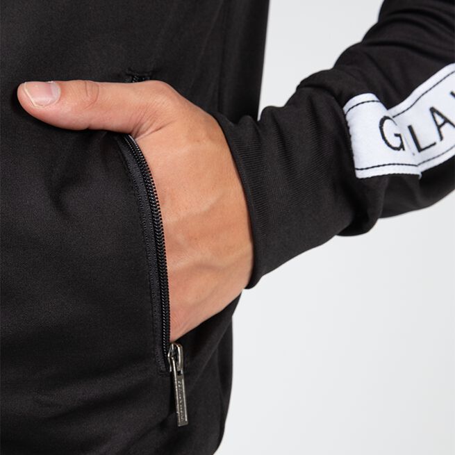 Gorilla Wear Delaware Track Jacket, Black