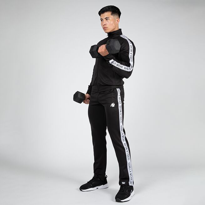 Gorilla Wear Delaware Track Jacket, Black