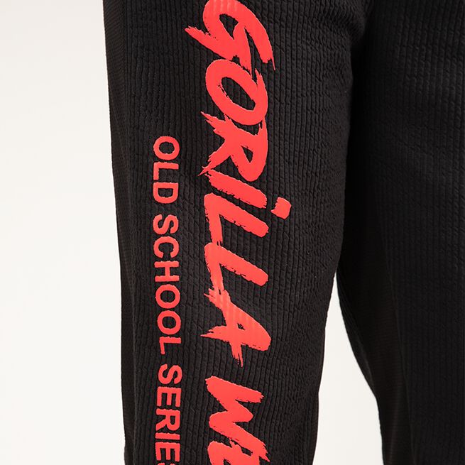 Gorilla Wear Augustine Old School Pants, Black/Red