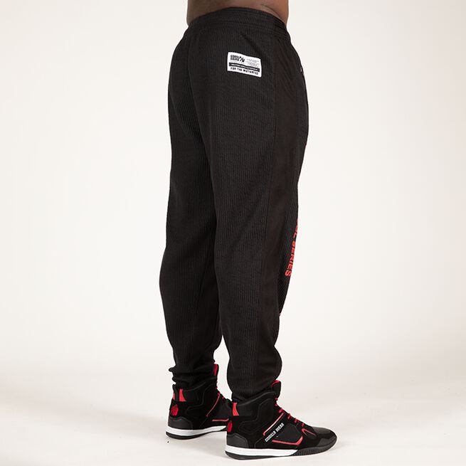 Gorilla Wear Augustine Old School Pants, Black/Red
