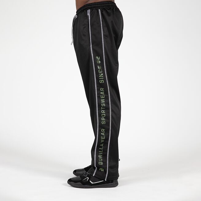 Gorilla Wear Functional Mesh Pants, Black/Green