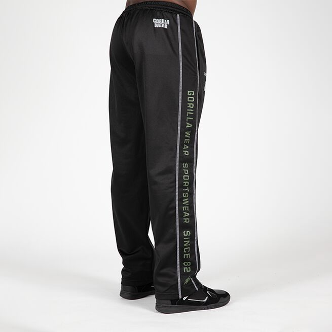 Gorilla Wear Functional Mesh Pants, Black/Green