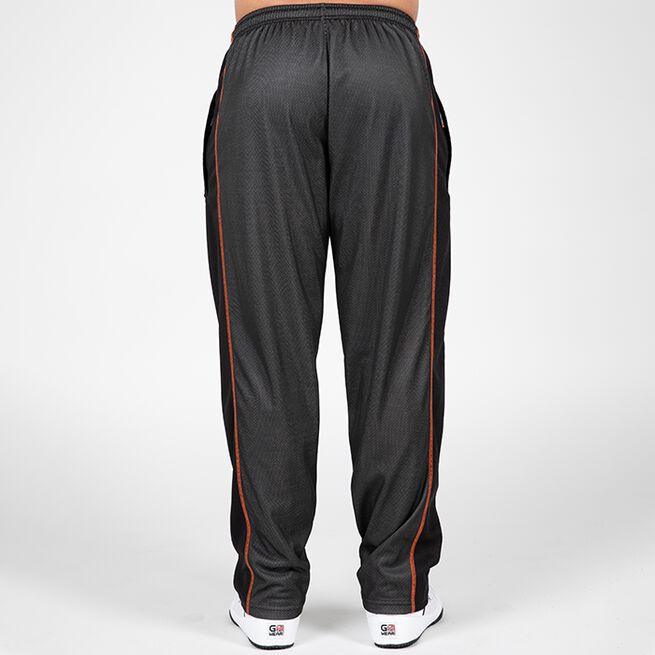 Gorilla Wear Wallace Mesh Pants, Grey/Orange