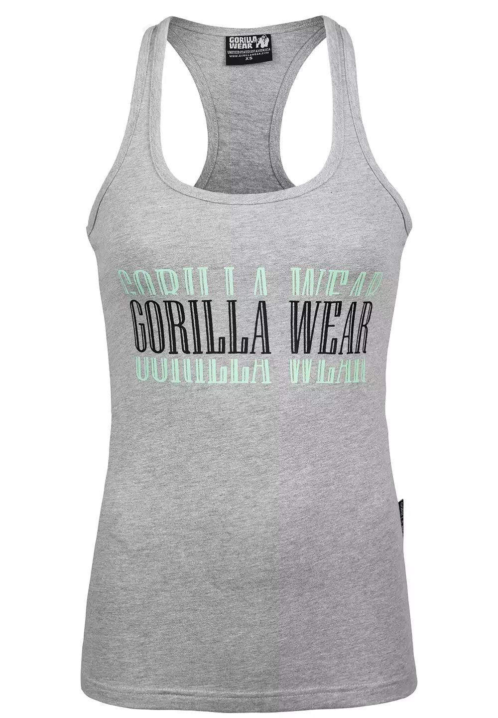 Gorilla Wear Verona Tank Top, Grey Melange