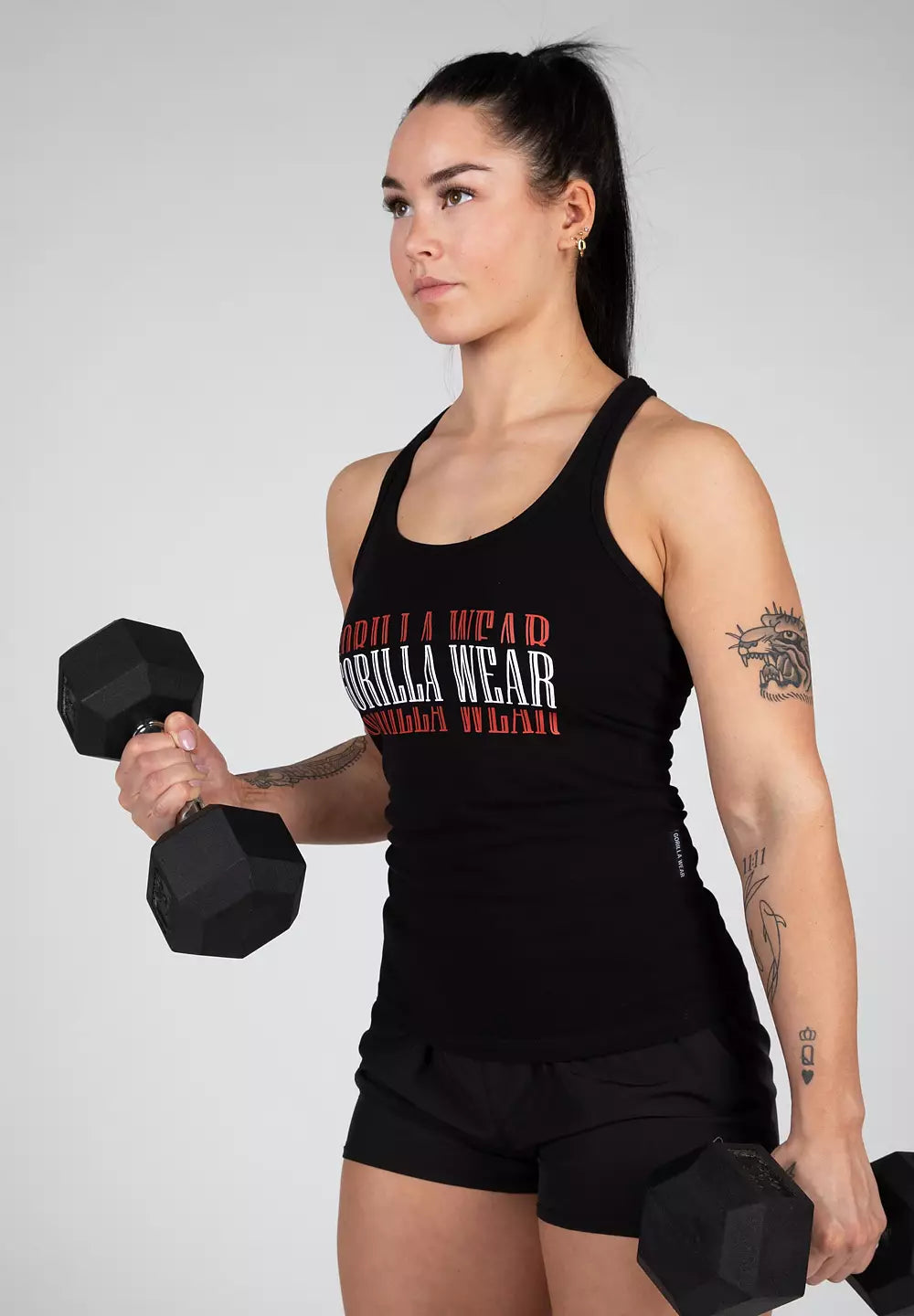 Gorilla Wear Verona Tank Top, Black