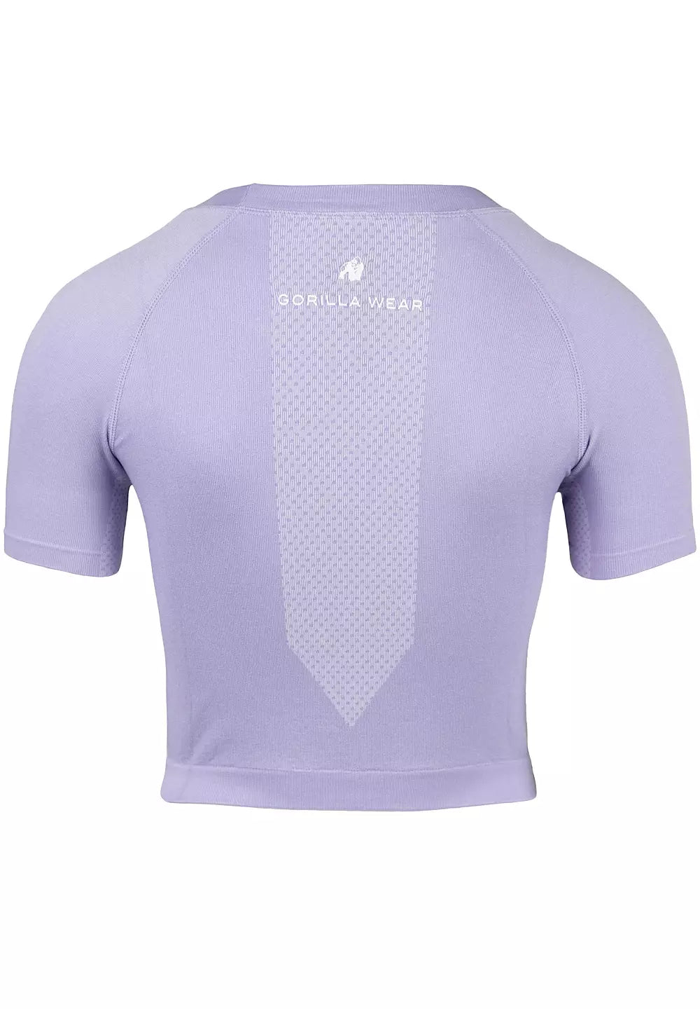 Gorilla Wear Selah Seamless Crop Top, Lilac