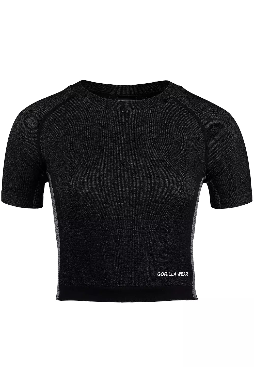 Gorilla Wear Selah Seamless Crop Top, Black