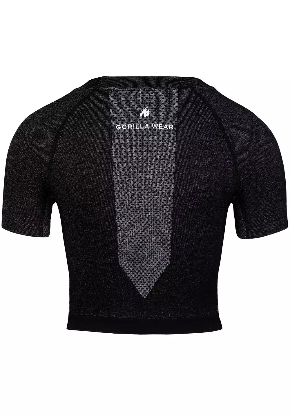 Gorilla Wear Selah Seamless Crop Top, Black