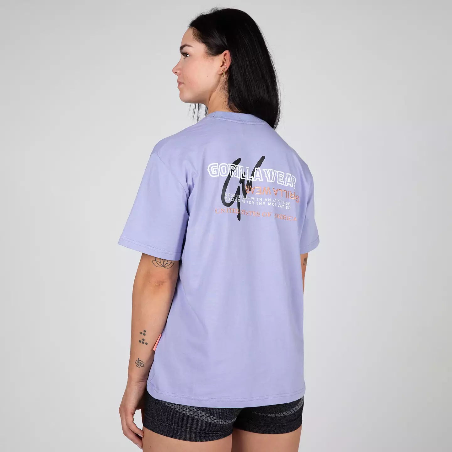 Gorilla Wear Medina Oversized T-Shirt, Lilac
