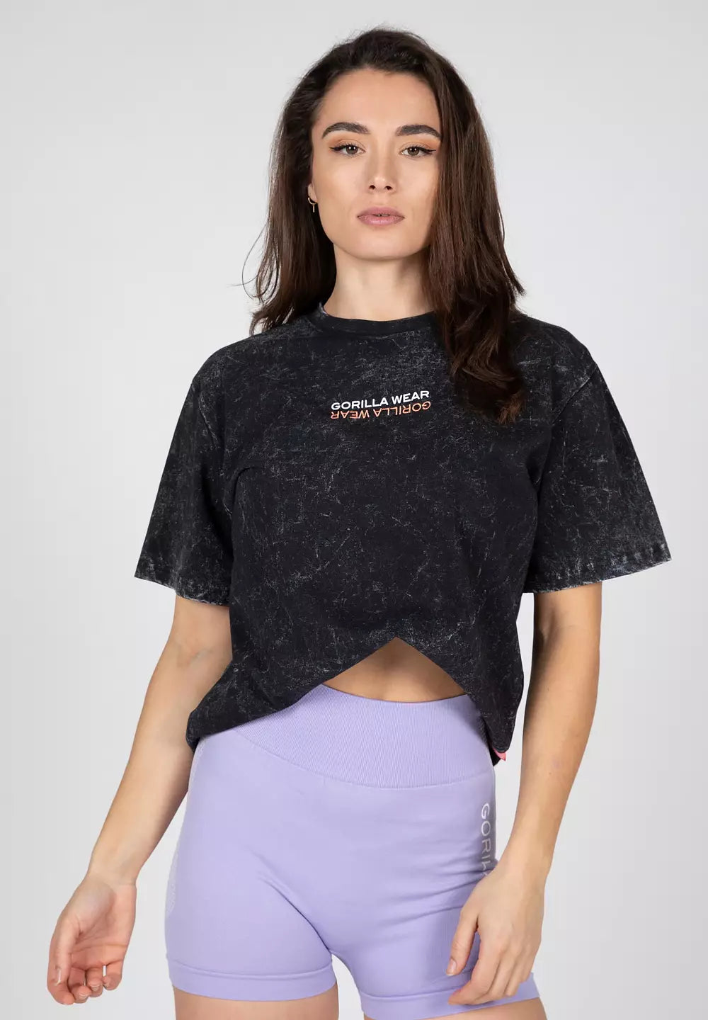Gorilla Wear Medina Oversized T-Shirt, Washed Black