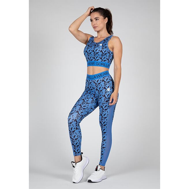 Gorilla Wear Osseo Crop Top, Blue