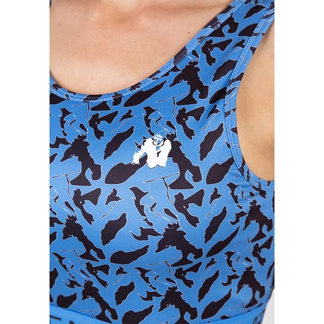 Gorilla Wear Osseo Crop Top, Blue