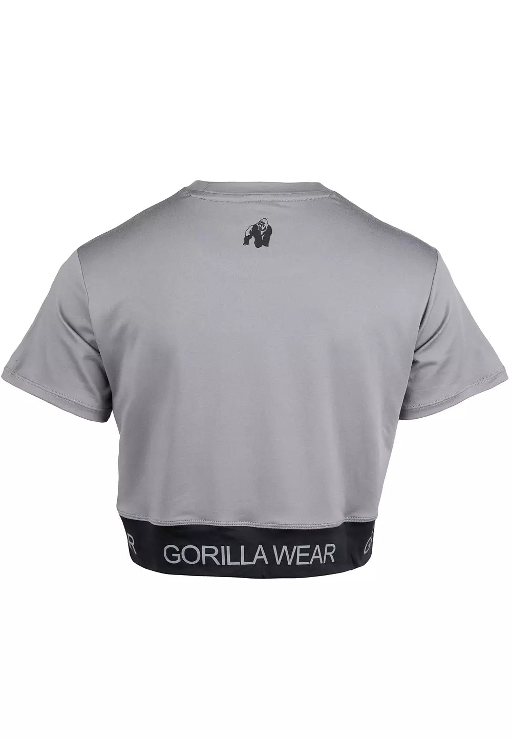 Gorilla Wear Colby Cropped T-Shirt, Grey
