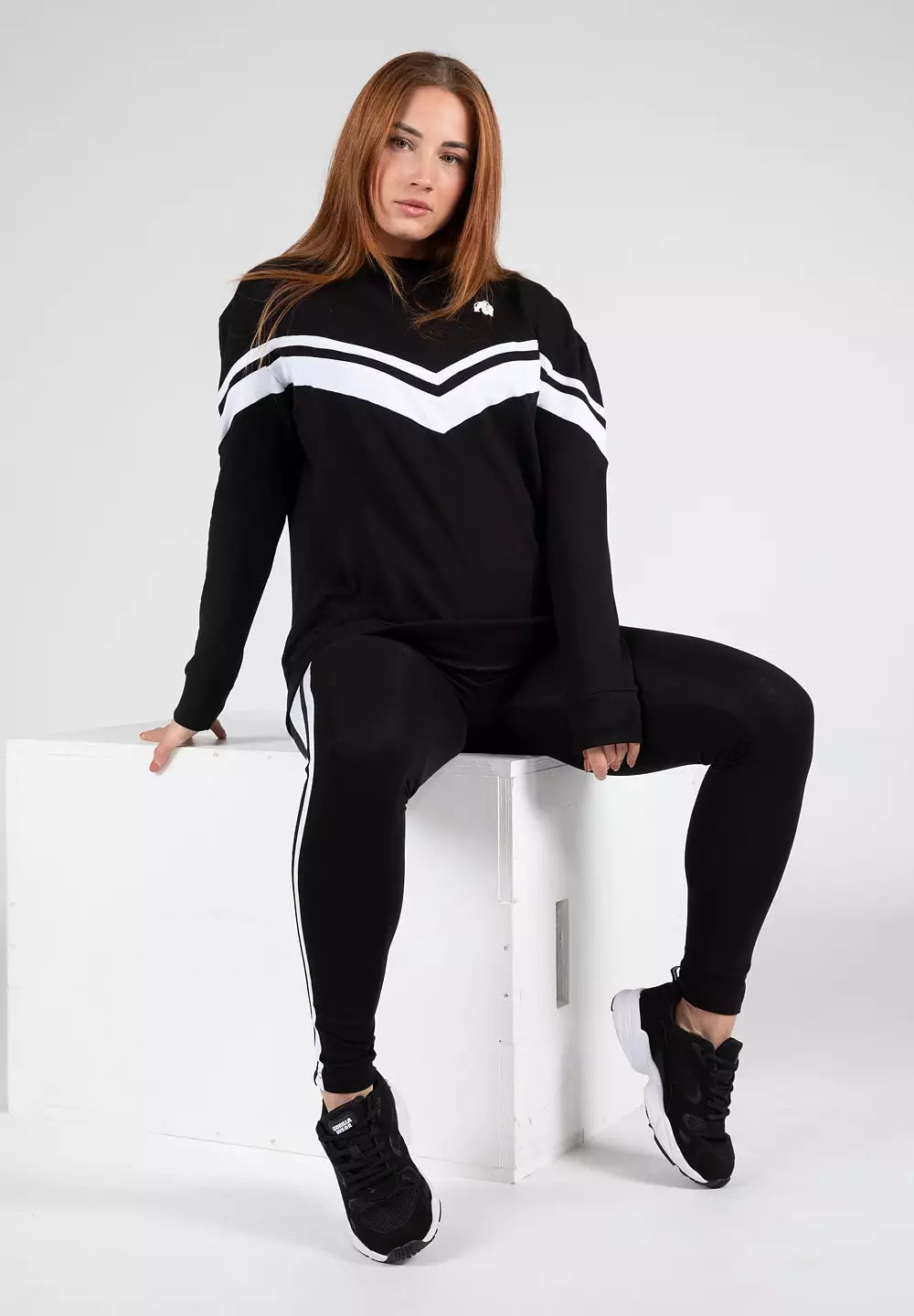 Gorilla Wear Hailey Oversized Sweatshirt, Black
