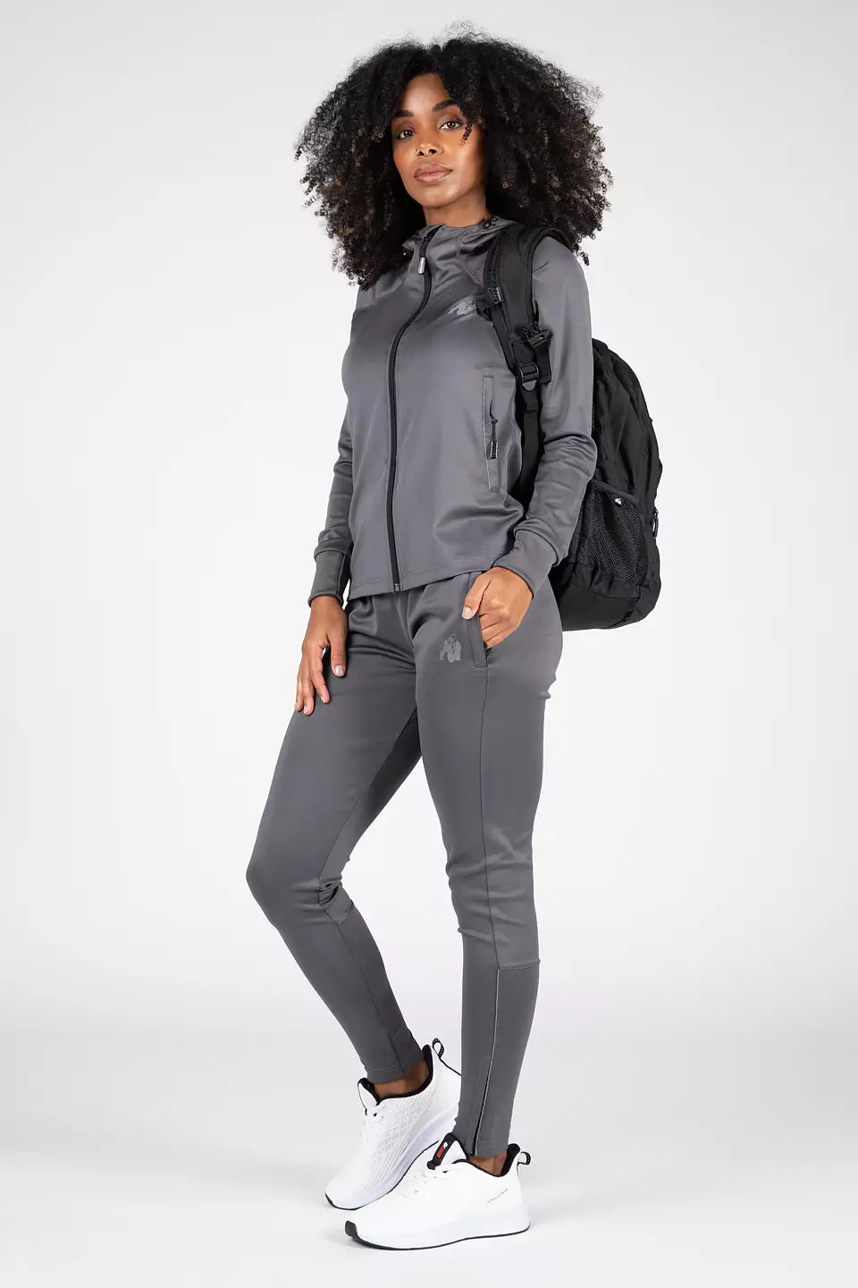 Gorilla Wear Halsey Track Jacket, Grey