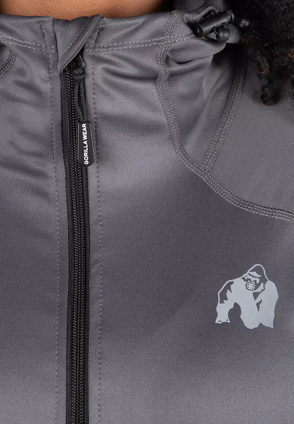 Gorilla Wear Halsey Track Jacket, Grey