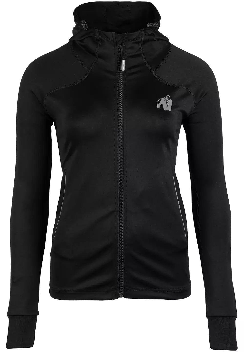 Gorilla Wear Halsey Track Jacket, Black