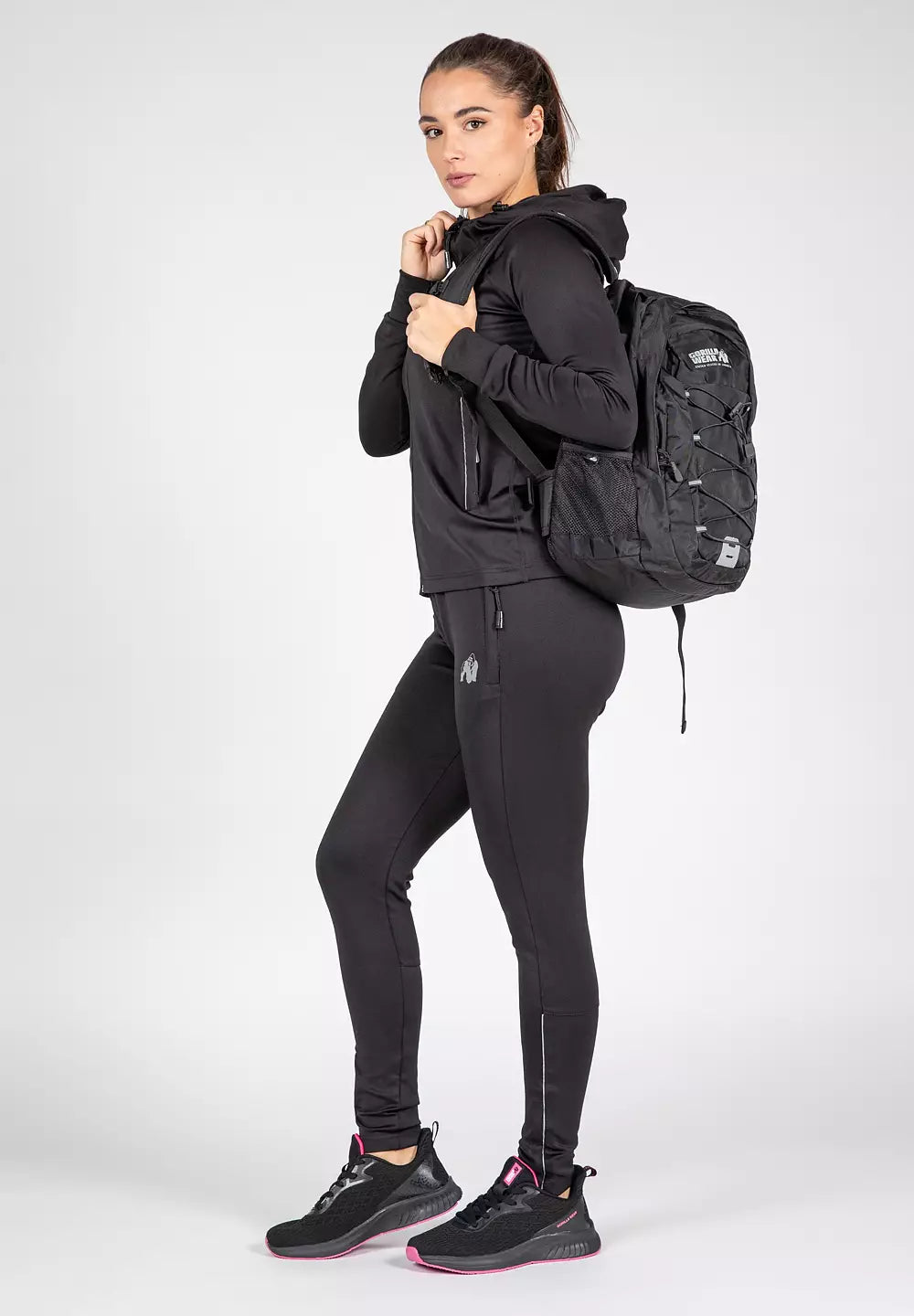 Gorilla Wear Halsey Track Jacket, Black