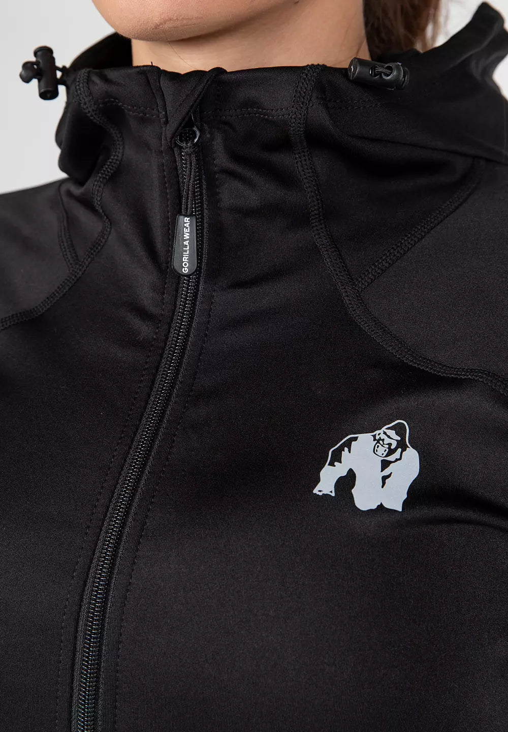 Gorilla Wear Halsey Track Jacket, Black