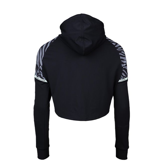 Gorilla Wear Zion Cropped Hoodie, Black