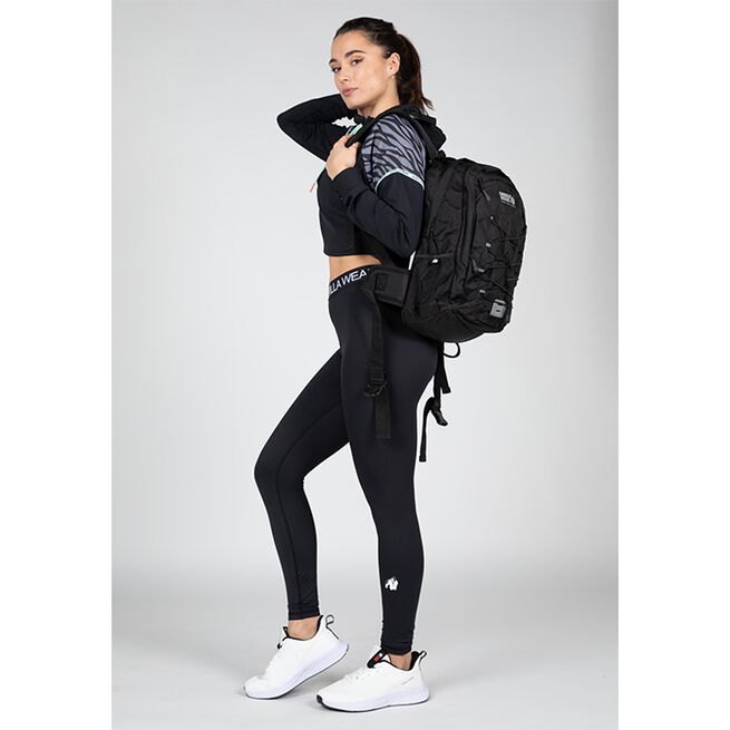 Gorilla Wear Zion Cropped Hoodie, Black