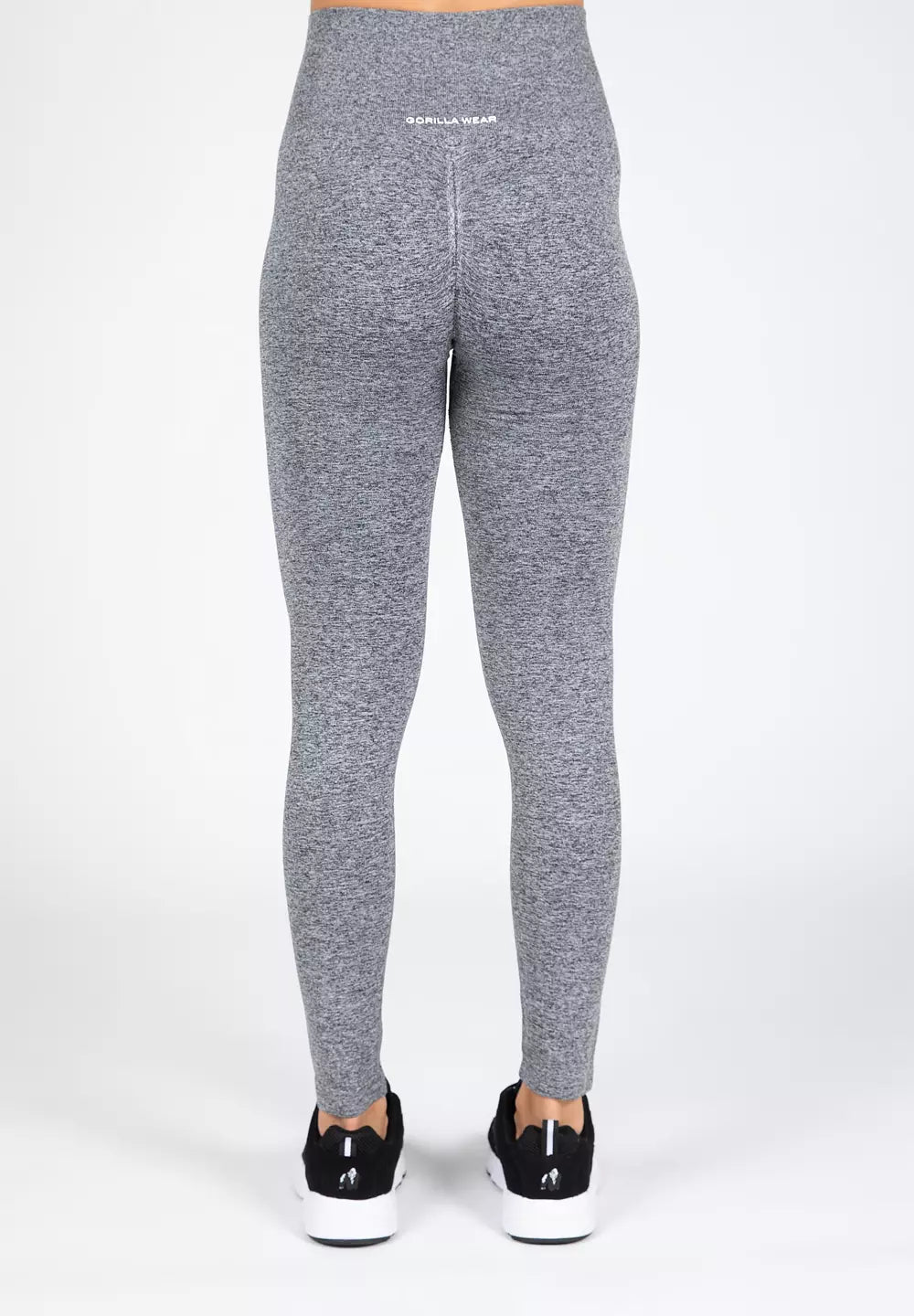 Gorilla Wear Quincy Seamless Leggings, Grey Melange