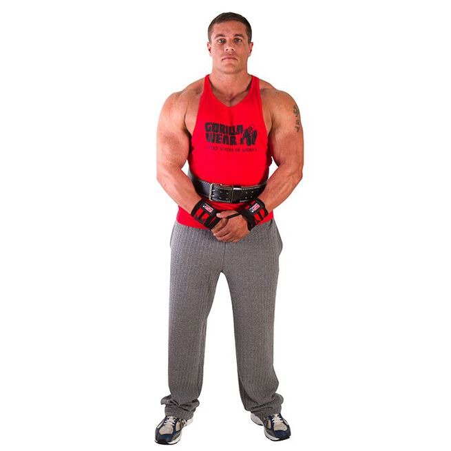 Gorilla Wear Wrist Wraps Pro, Black/Red