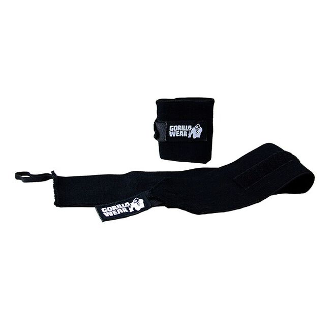 Gorilla Wear Wrist Wraps Basic, Black