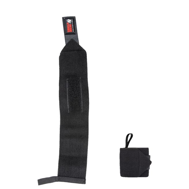 Gorilla Wear Wrist Wraps Basic, Black/Red
