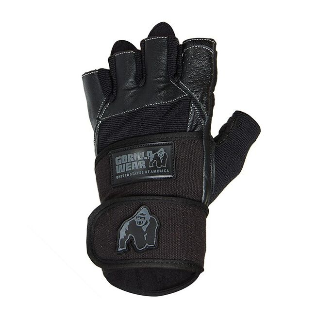 Gorilla Wear Dallas Wrist Wraps Gloves, Black