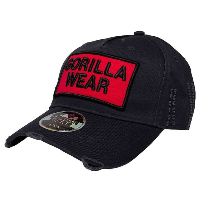 Gorilla Wear Harrison Cap, Black/Red
