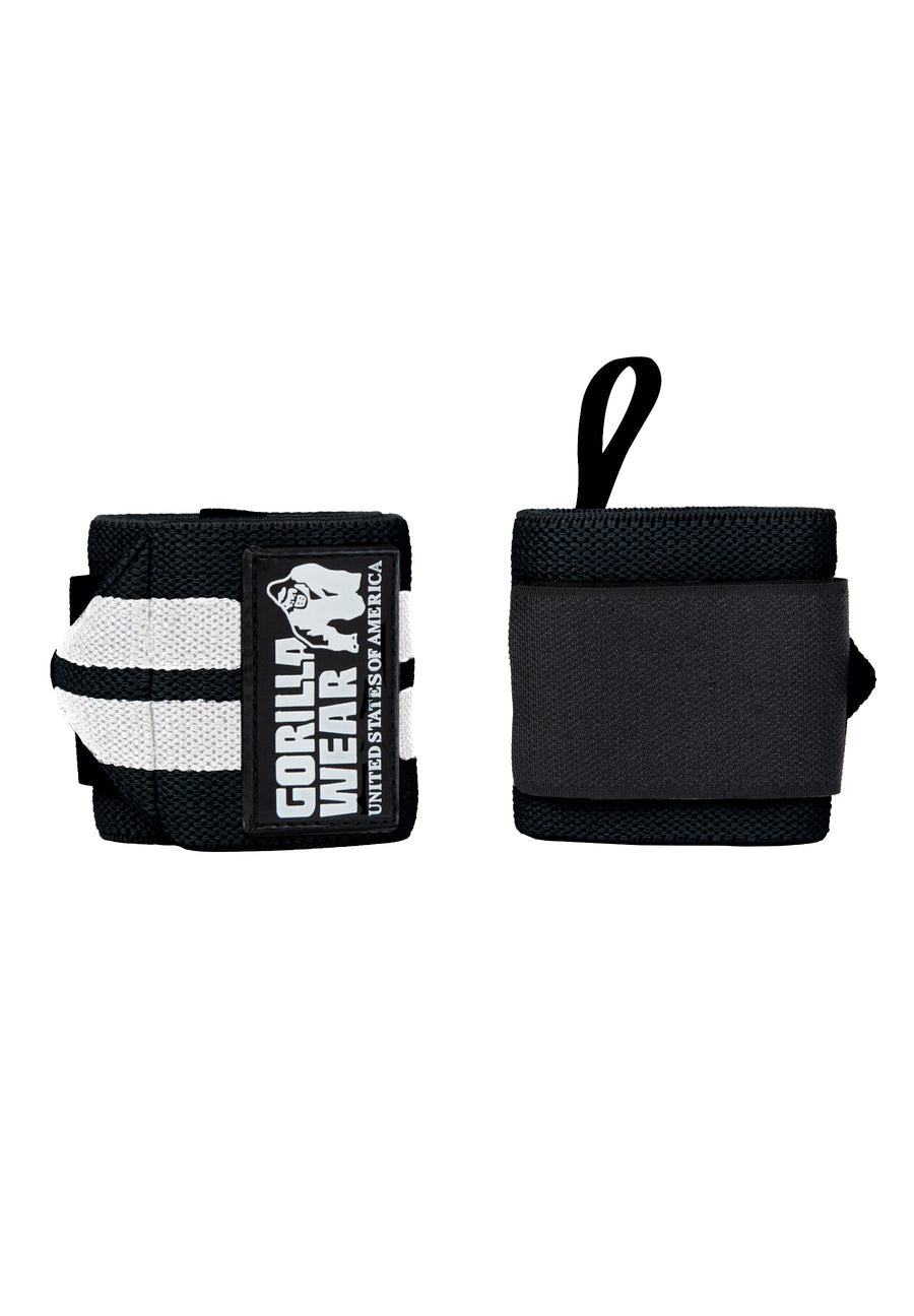 Gorilla Wear Wrist Wraps Pro, Black/White