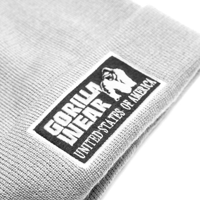 Gorilla Wear Vermont Beanie, Melange Grey