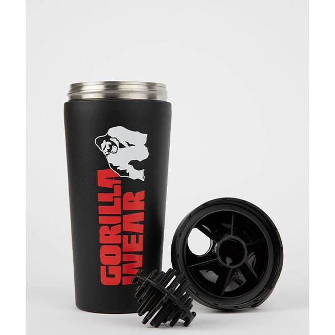 Gorilla Wear Metal Shaker 740 ml, Black