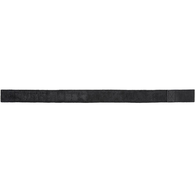 Gorilla Wear Leather Lifting Straps, Black