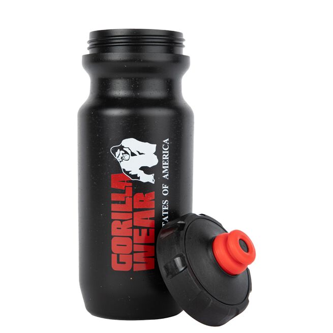 Gorilla Wear Sustainable Grip Bottle 500 ml, Black