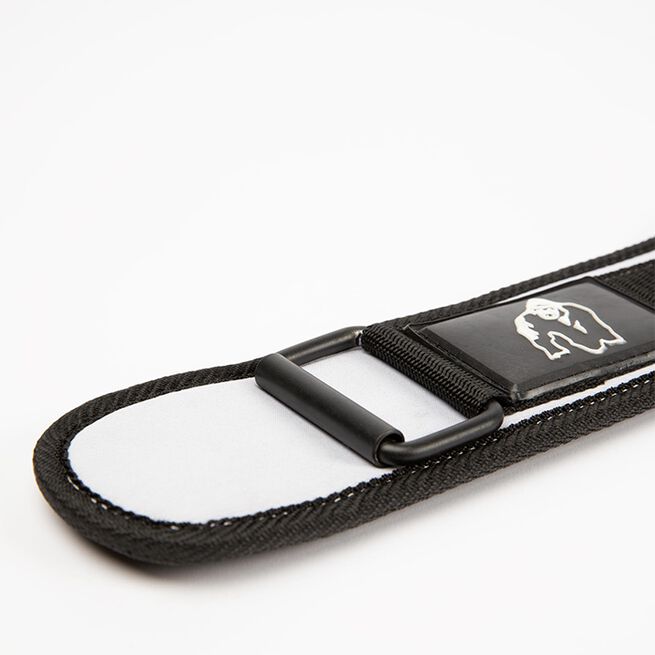 Gorilla Wear 4 Inch Women's Lifting Belt, Black/White