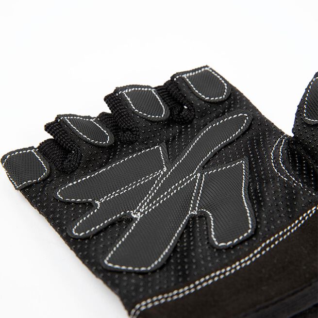 Gorilla Wear Women's Fitness Gloves, Black/White