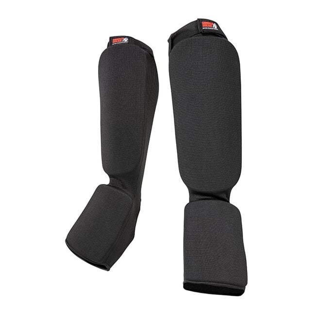Gorilla Wear Jefferson Shin Guards, Black